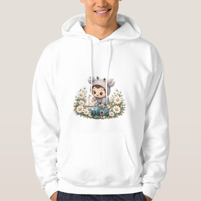 Sudadera Neos Kawaii Zodiaco Cáncer (Anverso)