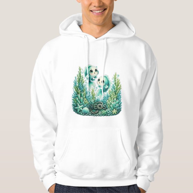 Sudadera Neos Kawaii Zodíaco Piscis (Anverso)