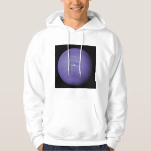 Sudadera Neptuno azul hermoso, según lo visto de espacio,
