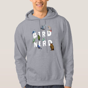 Sudadera NERD de AVE, loros, búho, palomas, kookaburra