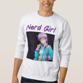 Sudadera Nerd Girl 