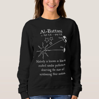 Sudadera Nerdy Al Battani Astrónomo Musulmán Álgebra Profes