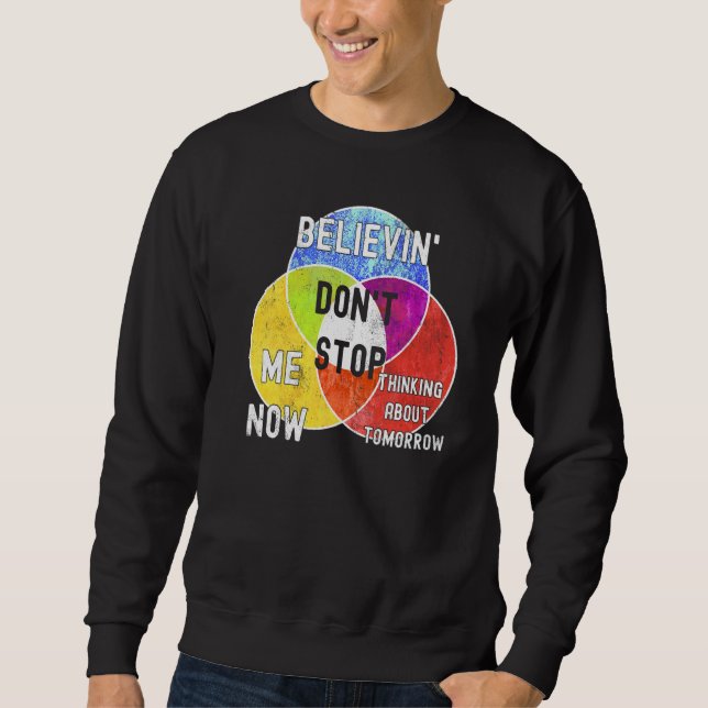 Sudadera Nerdy Don't Stop Venn Diagram Algebra Math Teacher (Anverso)