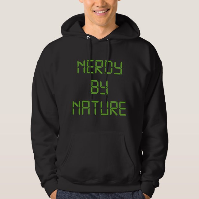 Sudadera Nerdy por naturaleza (Anverso)