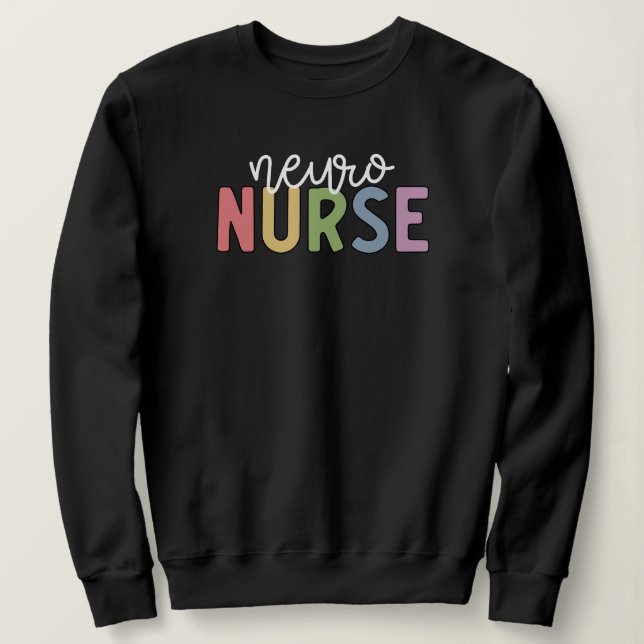 Sudadera Neuro Nurse Neuroscience Nurse Nurse Gifts (Anverso del diseño)