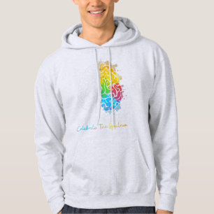 Sudadera Neurodiversidad Autism Spectrum ASHD ADHD Rainbow