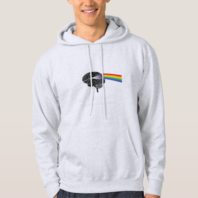 Sudadera Neurodiversidad Autism Spectrum ASHD ADHD Rainbow  (Anverso)