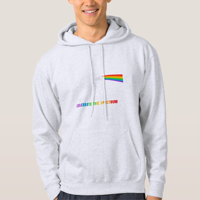 Sudadera Neurodiversidad, Celebra El Espectro. El cerebro  (Anverso)