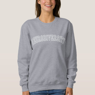 Sudadera Neurodiversidad Varsity Colegial Arqueado