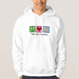 Sudadera Neurología de amor por la paz - neurólogo