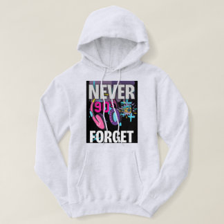 Sudadera Never Forget the 90s Retro Art Print