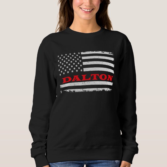 Sudadera New Hampshire Bandera Americana Dalton Usa Patriot (Anverso)