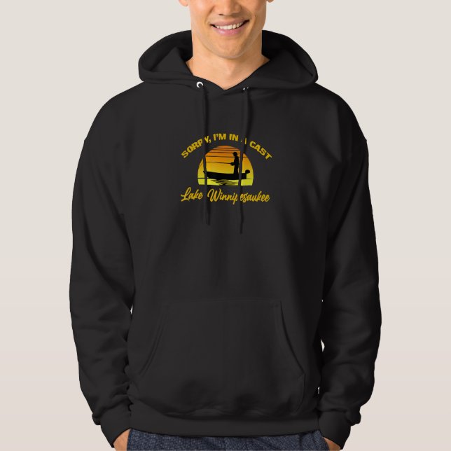 Sudadera New Hampshire Lake Winnipesaukee For Fisherman (Anverso)