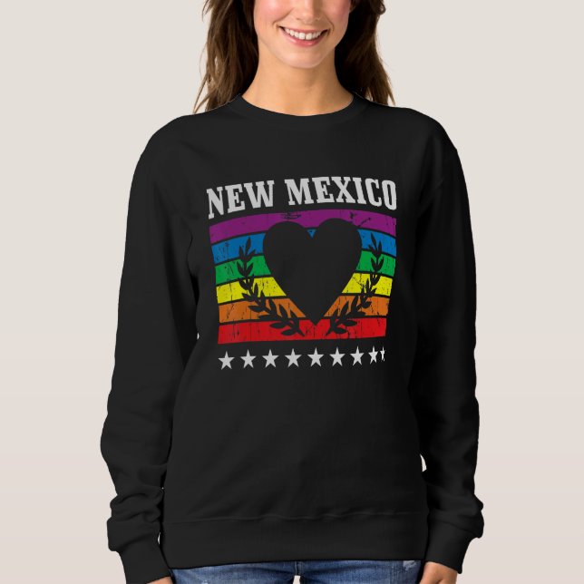 Sudadera New Mexico Pride Flag Pride Month LGBTQ Flag LGBT  (Anverso)