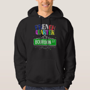 Sudadera New Orleans French Quarter Bourbon Street Guay Mar