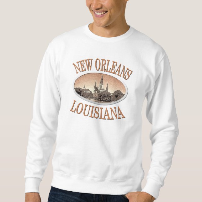 Sudadera New Orleans Luisiana (Anverso)