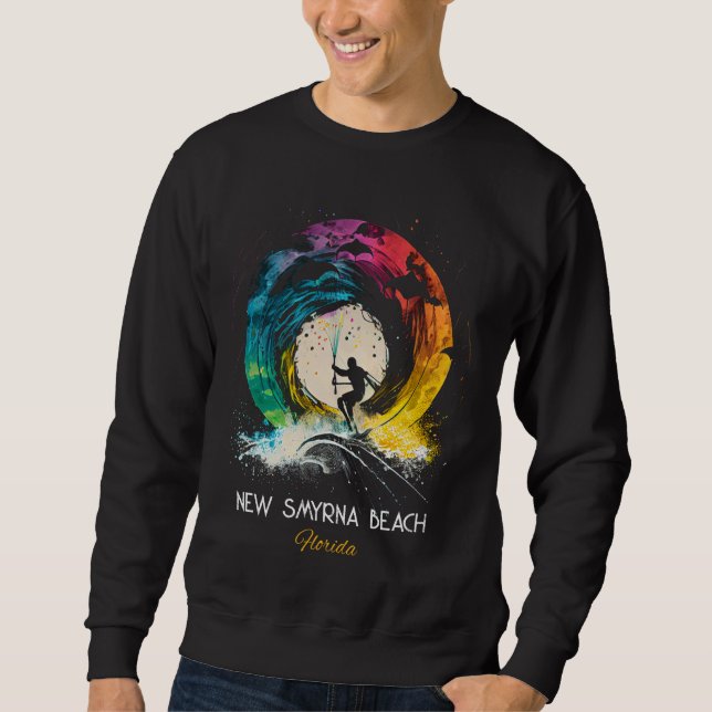 Sudadera New Smyrna Beach Florida (Anverso)