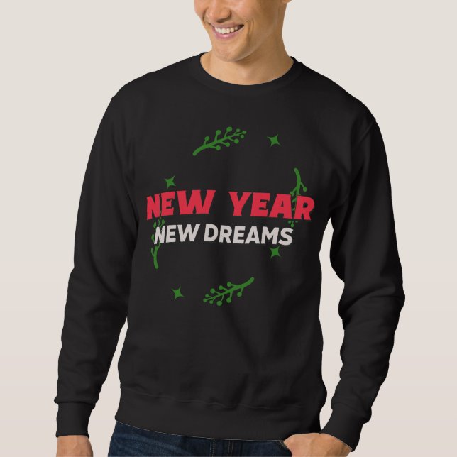 Sudadera New Year, New Dreams (Anverso)