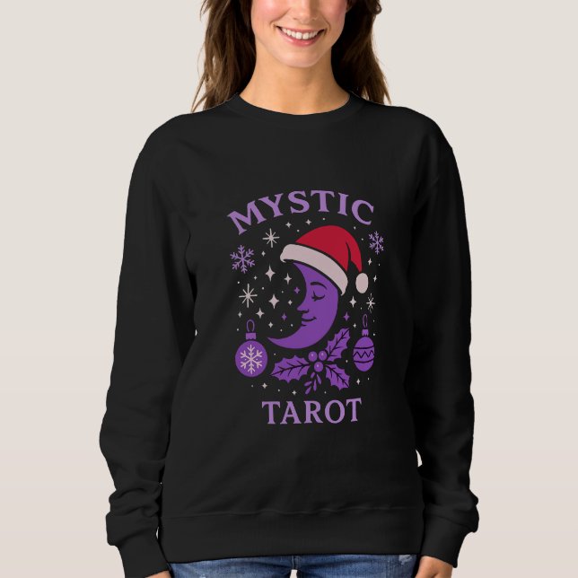 Sudadera New Year's divination, mystical tarot cards (Anverso)