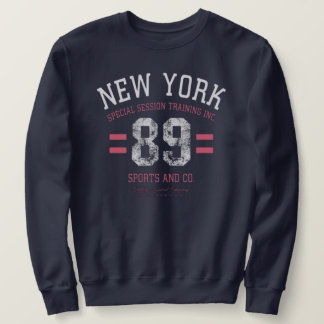 Sudadera New York Brooklyn college athletic sport varsity