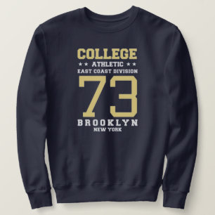 Sudadera New York Brooklyn college athletic sport varsity