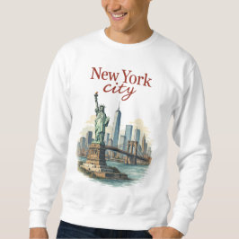 Sudadera New York City – Iconic Statue & Skyline Sweatshirt