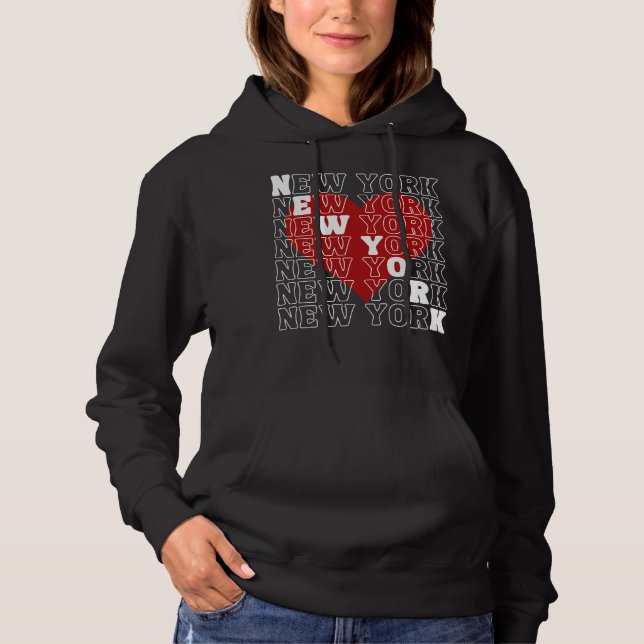 Sudadera New York City Love (Anverso)