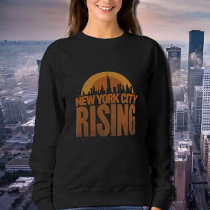 Sudadera “New York City Rising” Silueta Urbana