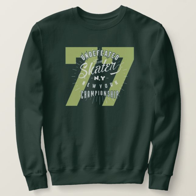 Sudadera New York City Skateboarding  (Anverso del diseño)