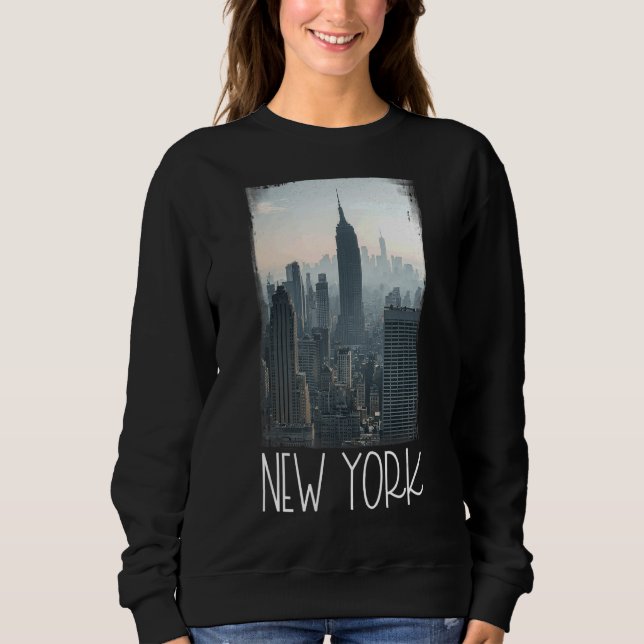 Sudadera New York City Skyline Ny City (Anverso)
