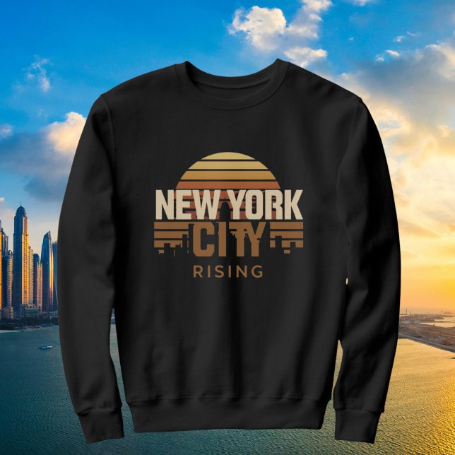 Sudadera New York City &   the Rising  Sun (Subido por el creador)