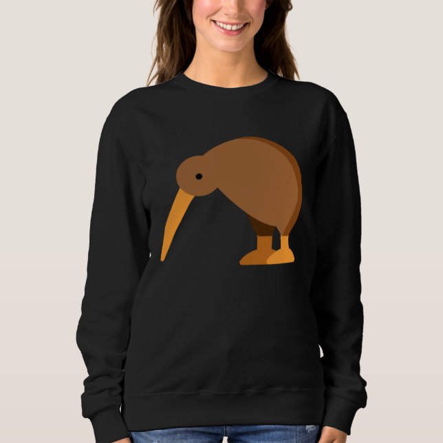 Sudadera New Zealand Kiwi Bird Animal Wildlife  5 (Anverso)
