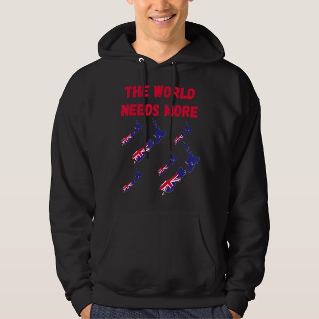 Sudadera New Zealand People Or Fans The World Needs More Ne (Anverso)