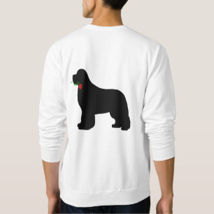Sudadera Newfie con Rosa