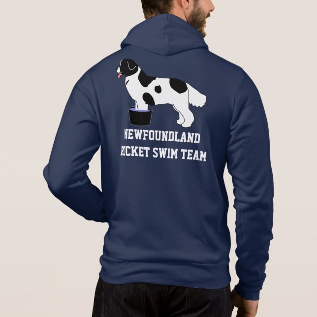Sudadera Newfoundland Bucket Swim Team Jacket (Landseer) (Reverso)