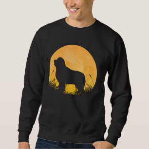 Sudadera Newfoundland Easy Halloween Set Dog Pup Moon Co