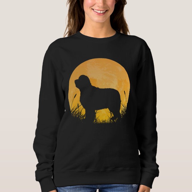 Sudadera Newfoundland Easy Halloween Set Dog Pup Moon Co (Anverso)