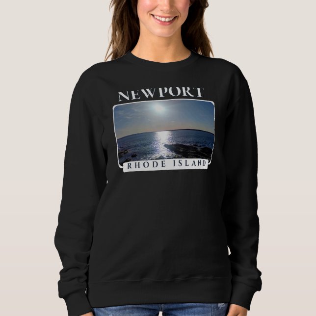 Sudadera Newport Rhode Island Sea Sunset (Anverso)