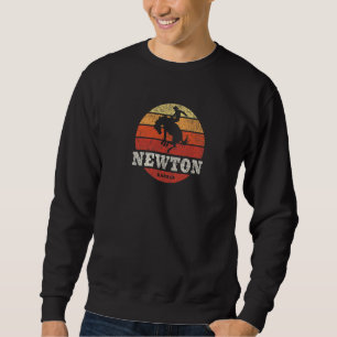 Sudadera Newton KS Vintage Country Western Retro
