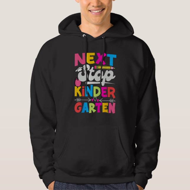Sudadera Next Stop Kindergarten Preschool Graduation 2023 B (Anverso)