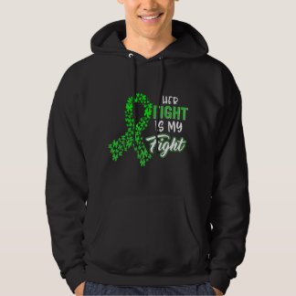 Sudadera ney Disease Awareness Her Fight Green Ribbon Suppo