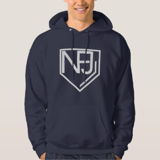 Sudadera NFJ Hoodie (Logotipo Blanco)