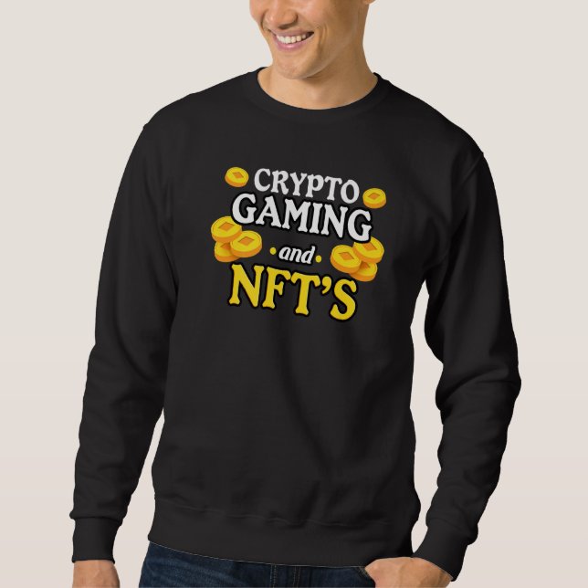 Sudadera Nft Crypto Video Games Gaming Gamer (Anverso)