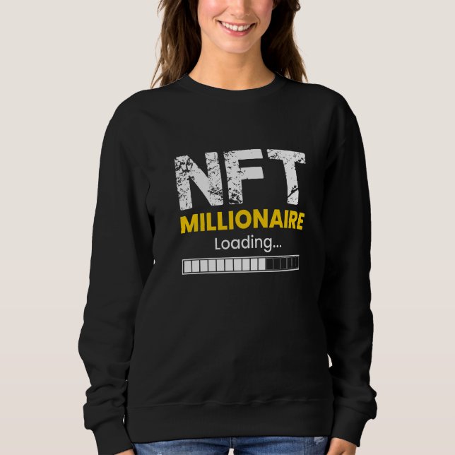 Sudadera Nft Millionaire Loading (Anverso)