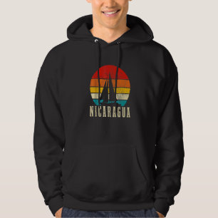 Sudadera Nicaragua Barco de Vela Vintage Marinero Nica