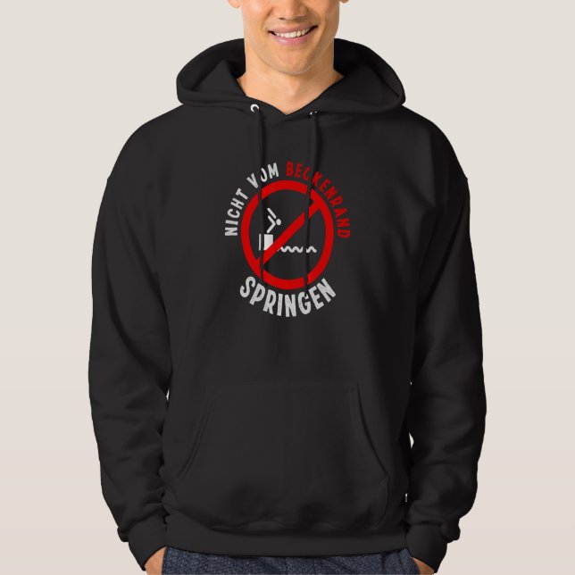 Sudadera Nicht Vom Beckenrand Jumpen Bath Master (Anverso)