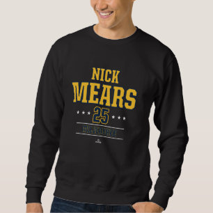 Sudadera Nick Mears Milwaukee, estrella del béisbol MLBPA