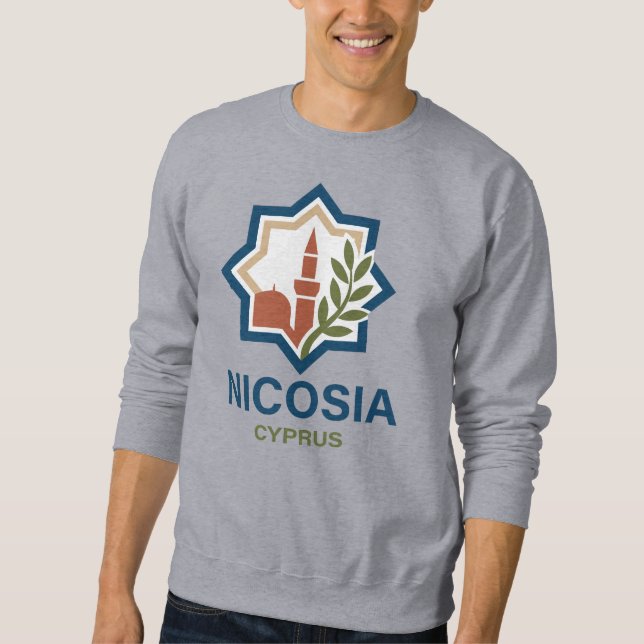 Sudadera Nicosia Cyprus Mediterranean (Anverso)