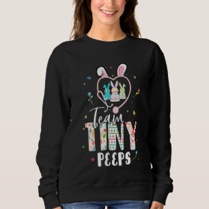 Sudadera Nicu Enfermera Equipo de Pascua Pequeños Humanos B