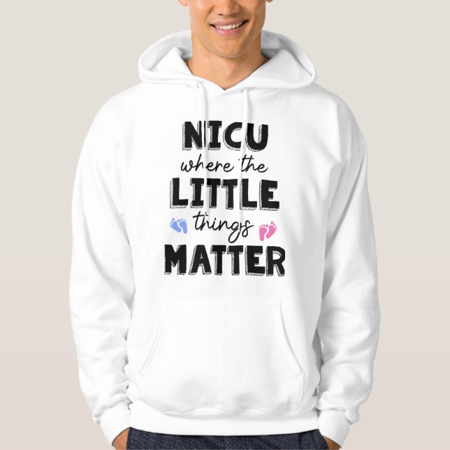 Sudadera NICU Nurse Gift NICU Nurse Cita (Anverso)